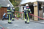 Prio 1 Woningbrand NB Middel BR Keet Hok Schuurtje Wyldpaed Kollumerzwaag